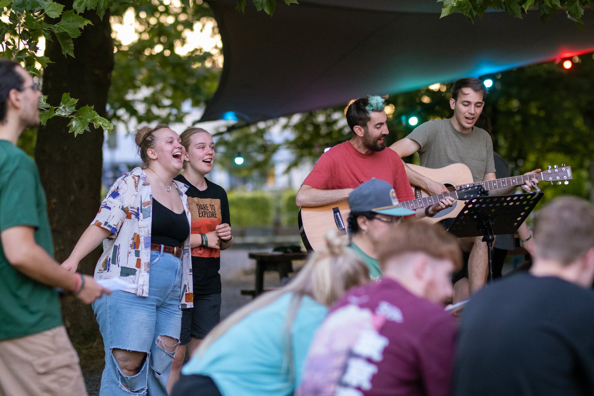 english camp worship